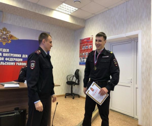 Победа! Верхнеуральский полицейский занял первое место на чемпионате ГУ МВД в Златоусте
